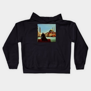 Somewhere between Italy and Turkey Kids Hoodie